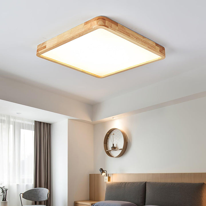 Treflat taklampe | Luvikno