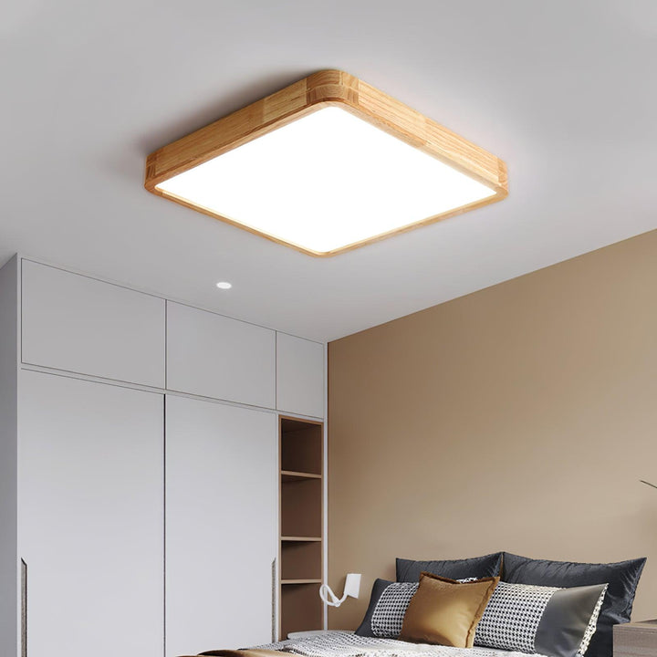 Treflat taklampe | Luvikno