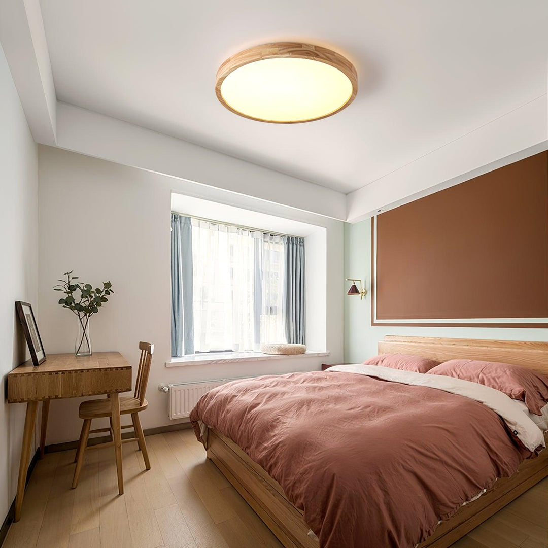 Treflat taklampe | Luvikno