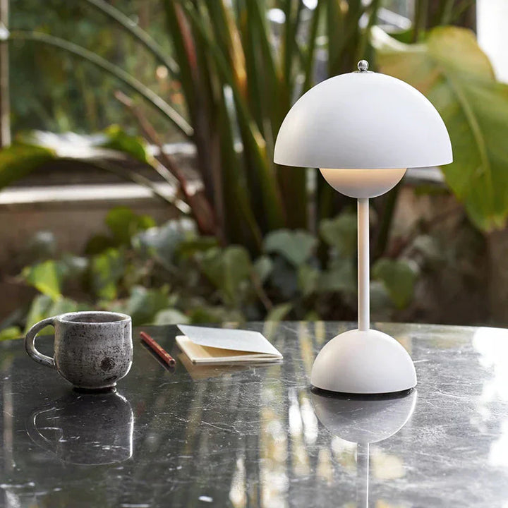 LunarGlow bordlampe - Dimbar LED-belysning for ethvert interiør Luvikno