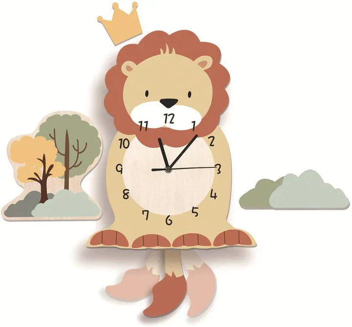 WildTime - Kunstnerisk Dyre Veggklokke Luvikno