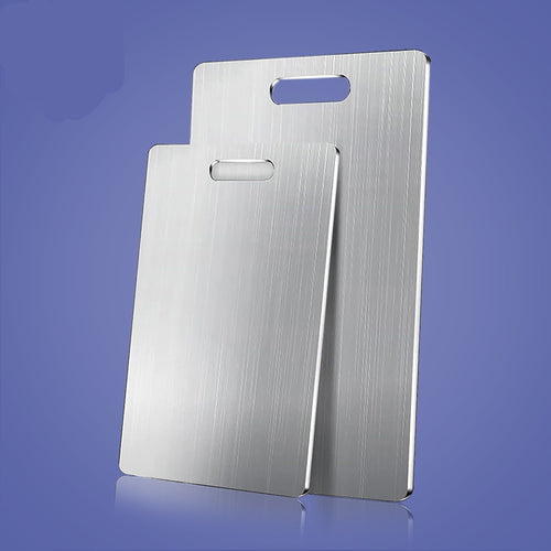 Rustfritt stål skjærebrett - Motstandsdyktig mot flekker og riper Luvikno