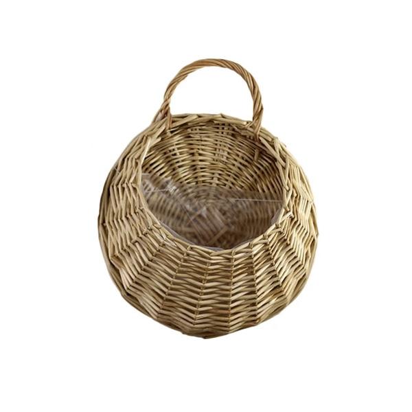 Vevd Hengepot Wicker Kurv | Luvikno