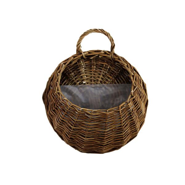 Vevd Hengepot Wicker Kurv | Luvikno