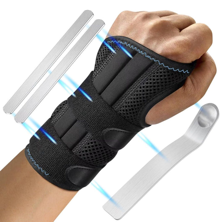 WristGuard Sikker Håndledd Bandasje | Skadegjenvinning - Karpaltunnelen - Artritt - Sport - Daglig Støtte Luvikno