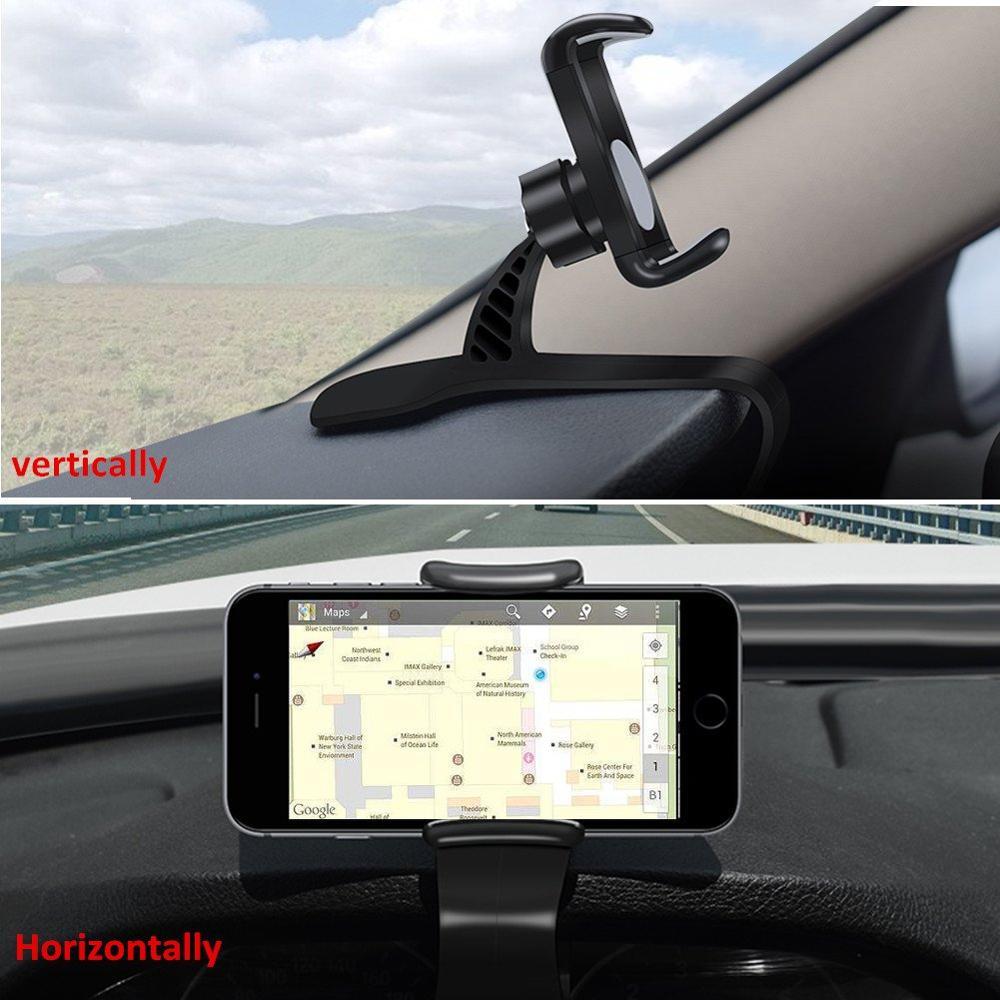 360° Rotérbar Bil Dashboard Telefonholder | Luvikno