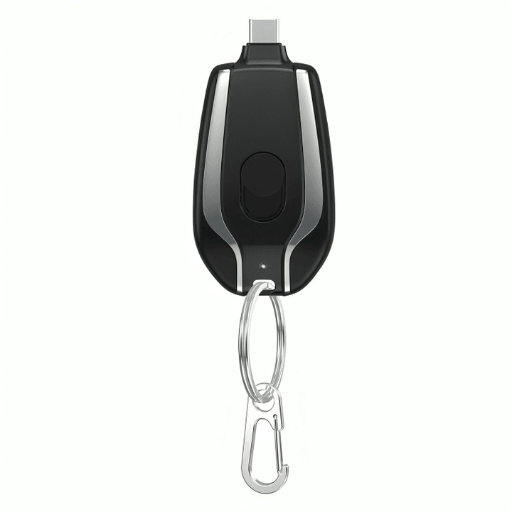 Luvikno | LuxPower Elite Mini-Powerbank | Kompakt nøkkelring med kraftig ladingsfunksjon for på farten