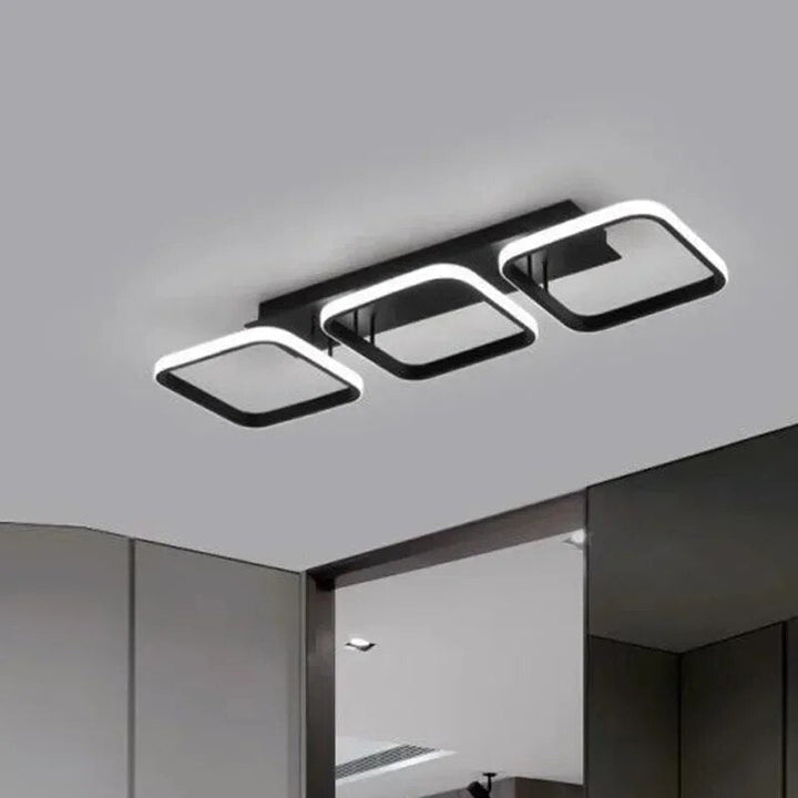 Moderne LED Ring Kroonlås – Minimalistisk Taklampe for Stue og Spiseområde | Luvikno