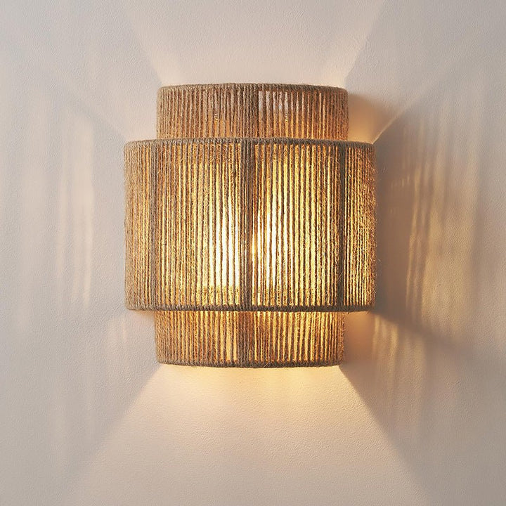 Vintage LED-lampe - Bohemsk enger - Naturlig preg | Luvikno
