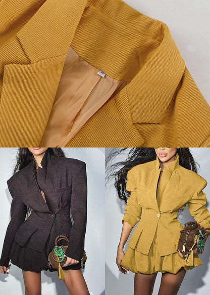 Luvik | Slim Fit Puuvillatakki ja Naisten Hameet 2-osaiset Setit