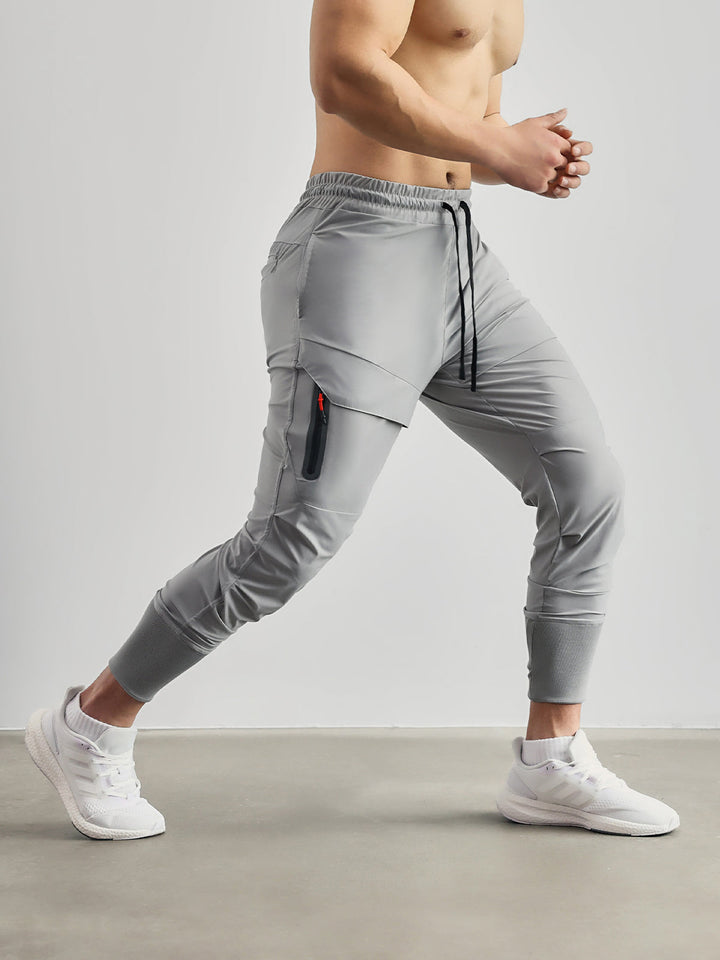 Luvik | Cool High Rib Cargo Jogger Treenihousut miehille