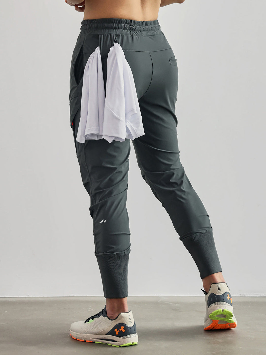 Luvik | Cool High Rib Cargo Jogger Treenihousut miehille