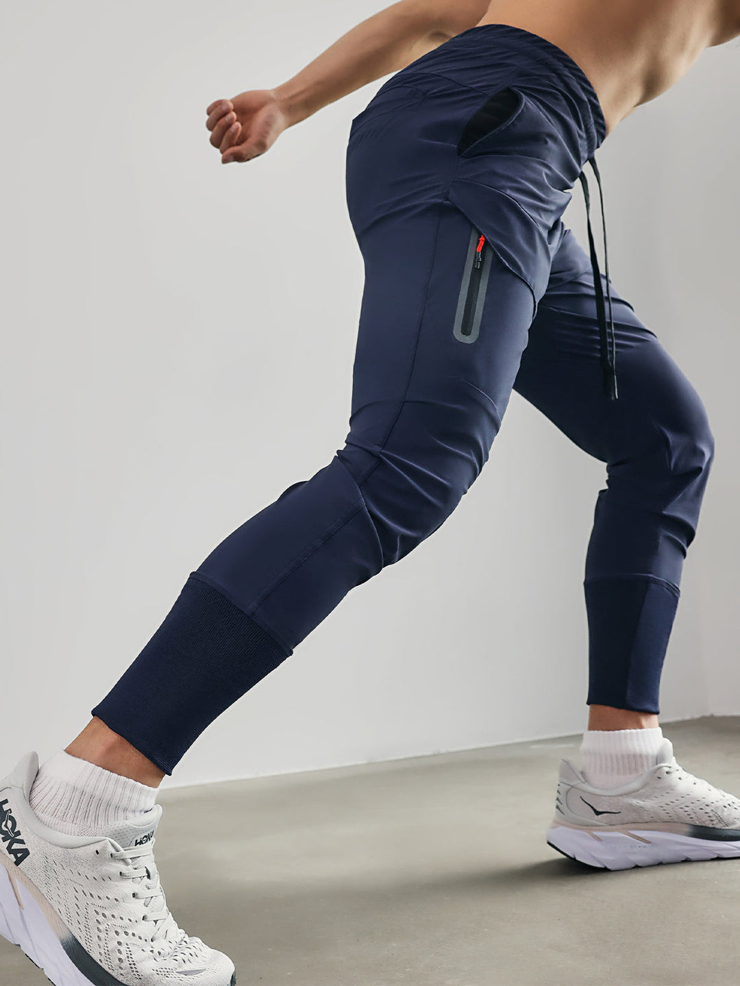 Luvik | Cool High Rib Cargo Jogger Treenihousut miehille