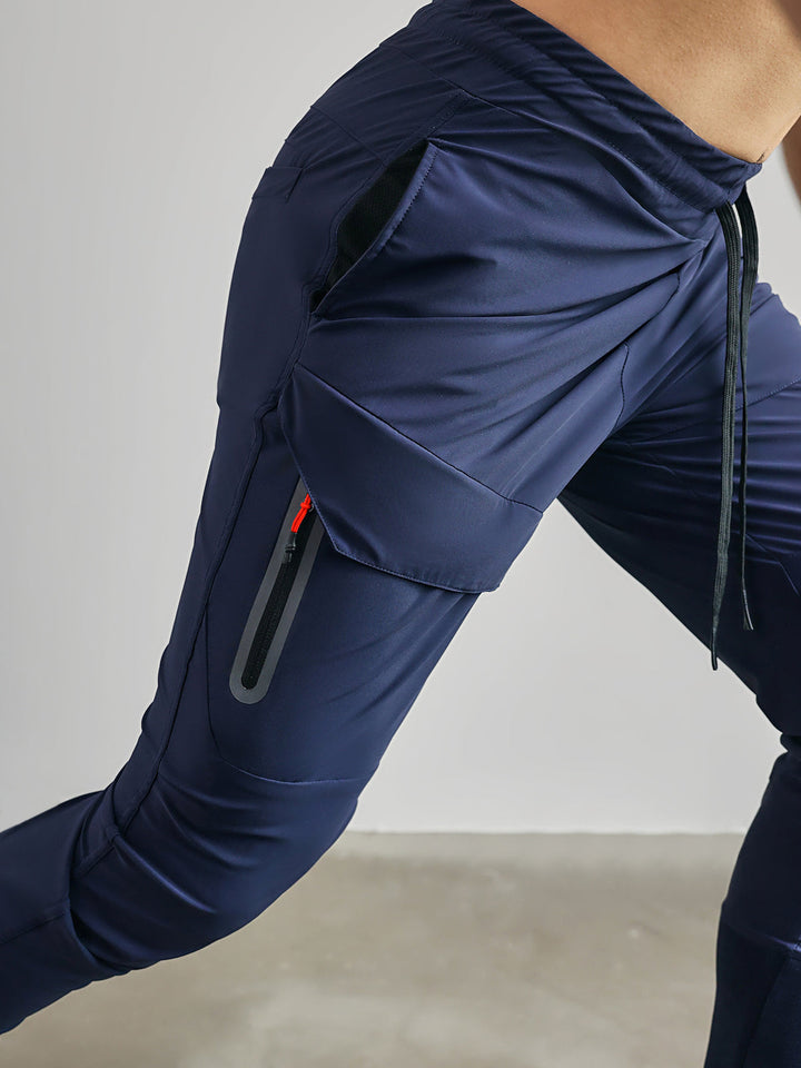 Luvik | Cool High Rib Cargo Jogger Treenihousut miehille
