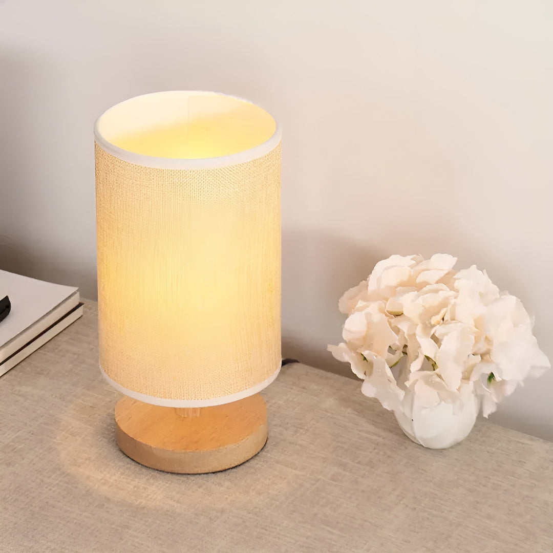 Luvikno | Elegant ZenShade LED - Bordlampe for Luksus Soveromsbelysning