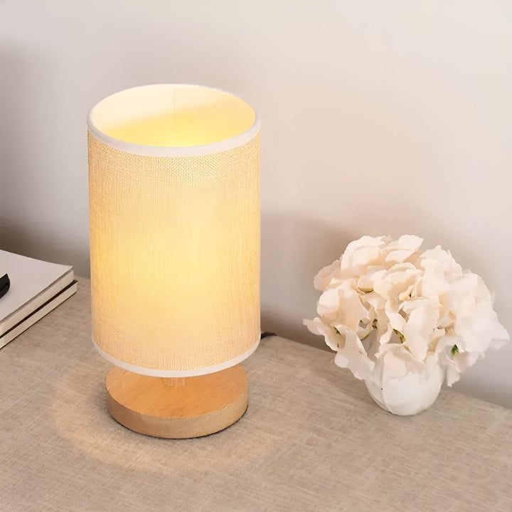 Luvikno | Elegant ZenShade LED - Bordlampe for Luksus Soveromsbelysning