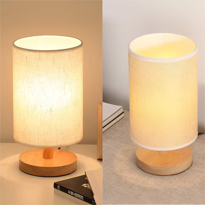 Luvikno | Elegant ZenShade LED - Bordlampe for Luksus Soveromsbelysning