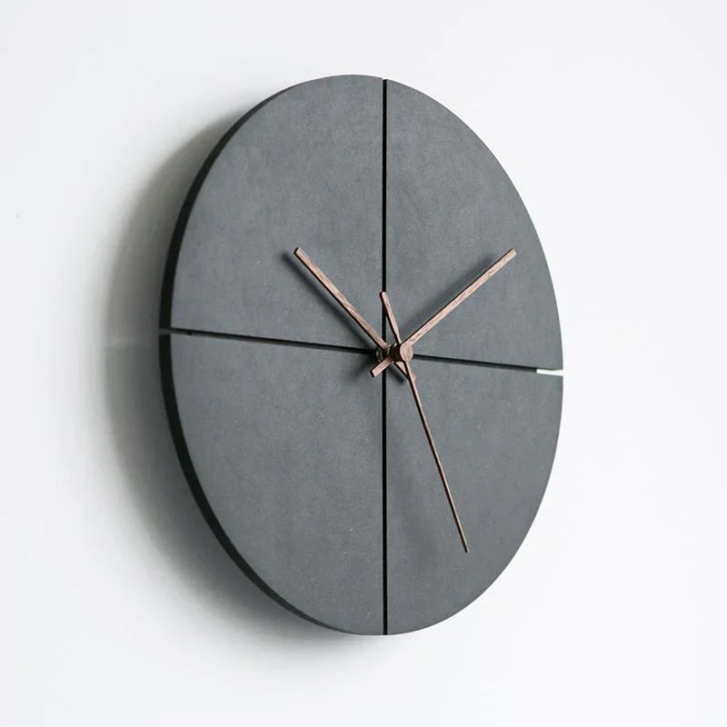 AuraSphere – Minimalist Veggklokke med Stille Kvartsbevegelse | Luvikno