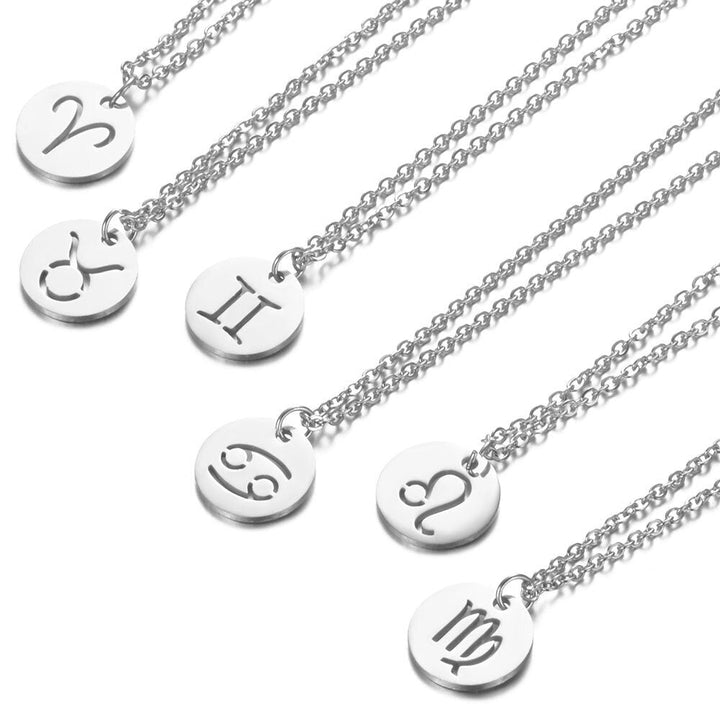 Zodiac Necklace | Bærekraftig rustfritt stål, forblir strålende! Luvikno
