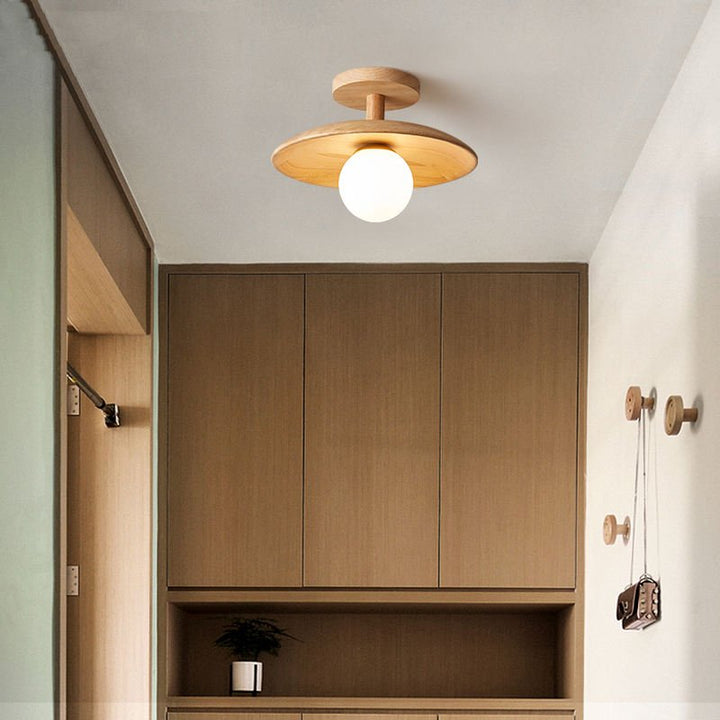 Stilig japansk taklampe - ZenGlow | Luvikno