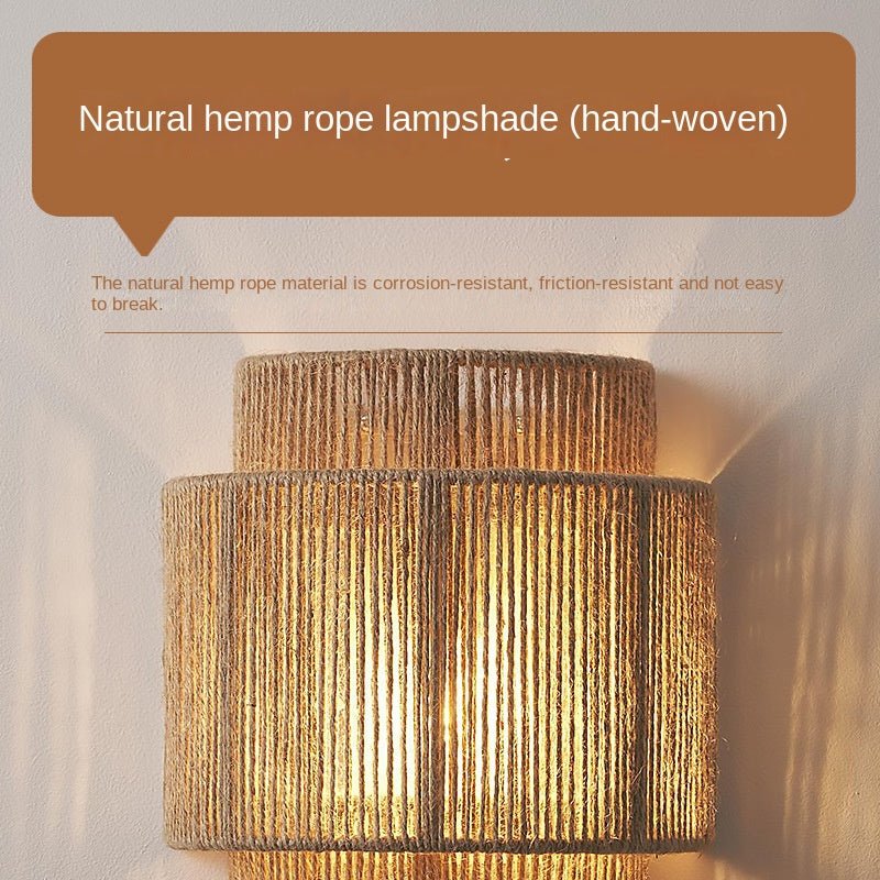 Vintage LED-lampe - Bohemsk enger - Naturlig preg | Luvikno