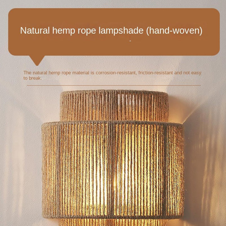 Vintage LED-lampe - Bohemsk enger - Naturlig preg | Luvikno