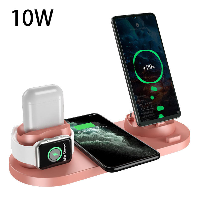 6-i-1 Hurtigladestasjon for iPhone og Uhr | Luvikno