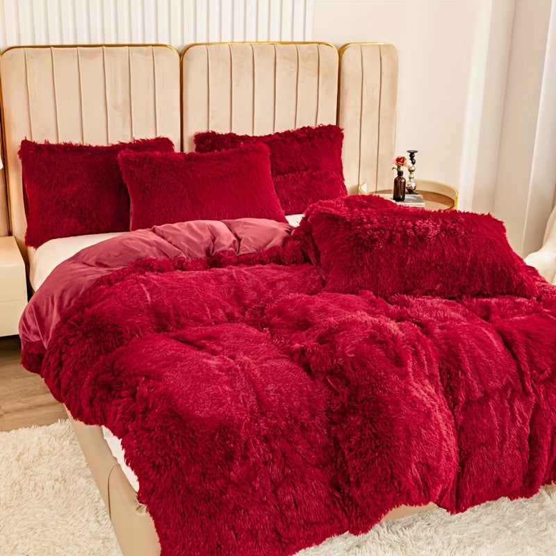 Luvikno | Ultra Soft Plush Duvet Cover Set with Zipper - Luksus & Komfort