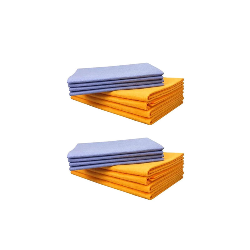 Absorberende Rengjøringsklut Multi- bruk Non-Woven Rengjøringshåndklær(8stk) | Luvikno