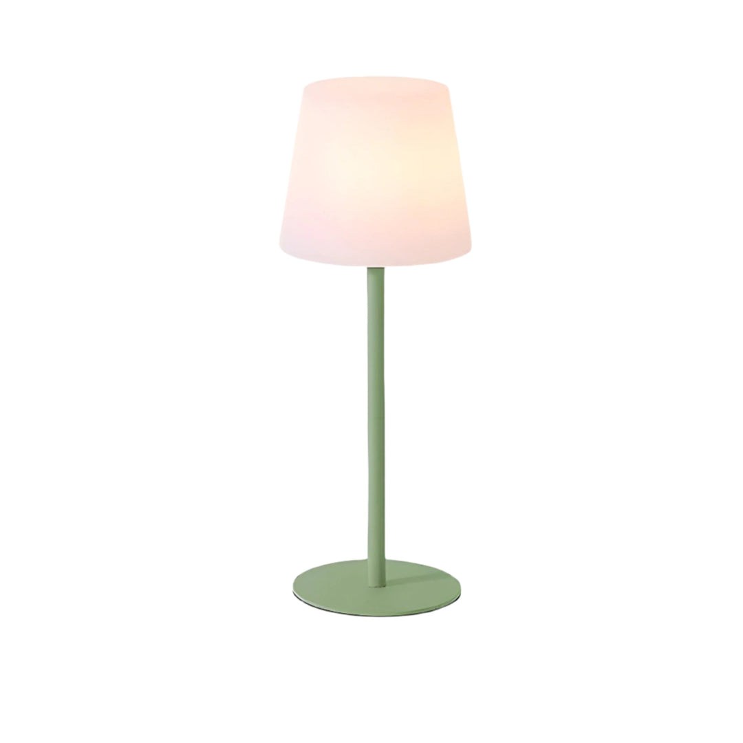 Trådlampbar ladbart lampe med justerbar varm belysning Luvikno