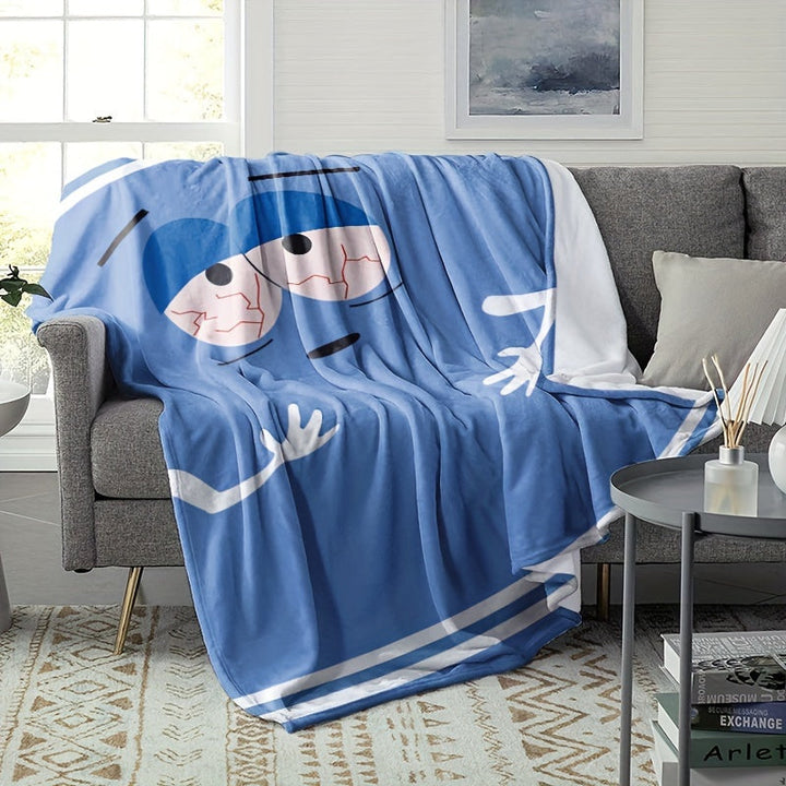 AnimeThrow – Reversibel Flanellteppe for Hver Sesong Luvikno