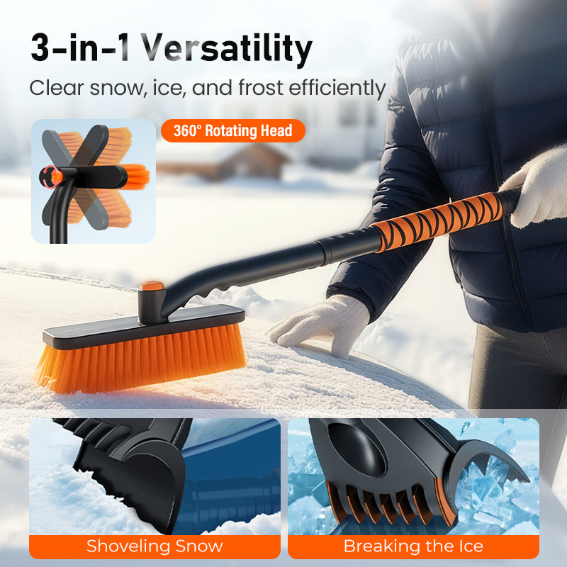 FrostBuster – Fjern snø og is fra ethvert kjøretøy umiddelbart og uten anstrengelse Luvikno