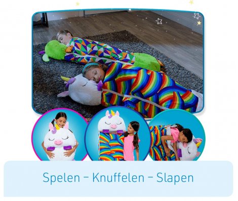 CozyCuddle - Multifunksjonelt Teppe, Sovepose og Pute Luvikno