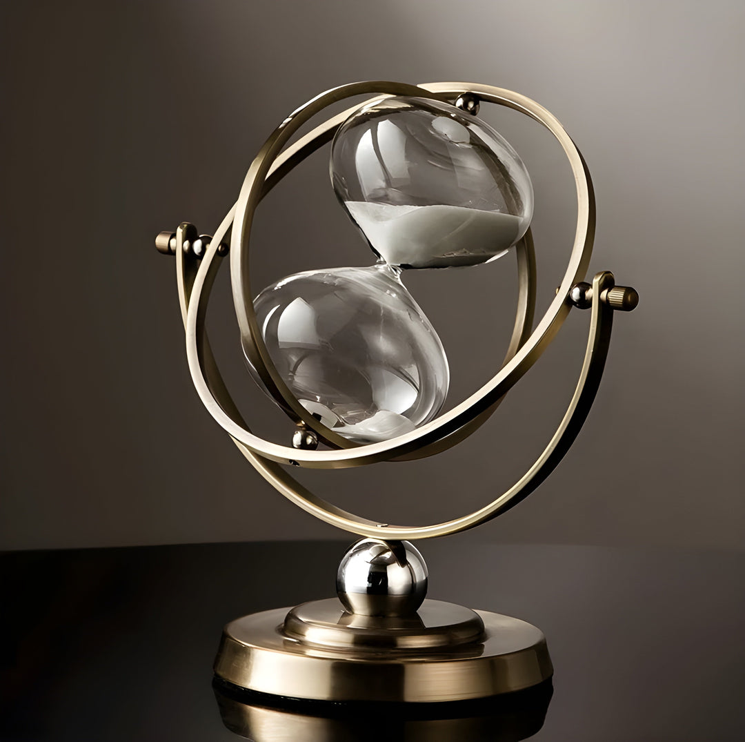 GracefulTime Klok - Luksus Timeglass med Timeglass | Luvikno