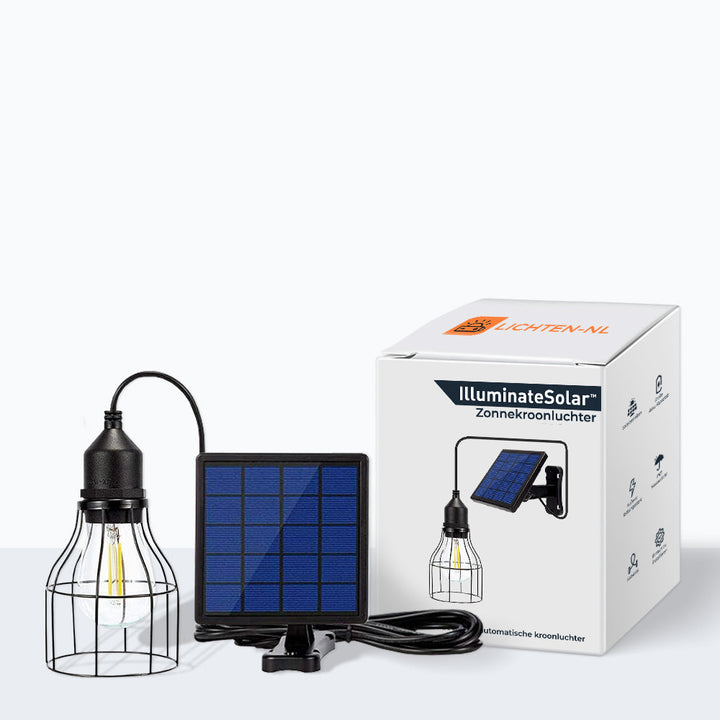 LuxeLicht Solcellelampe - Bærekraftig og energieffektiv utendørslys Luvikno