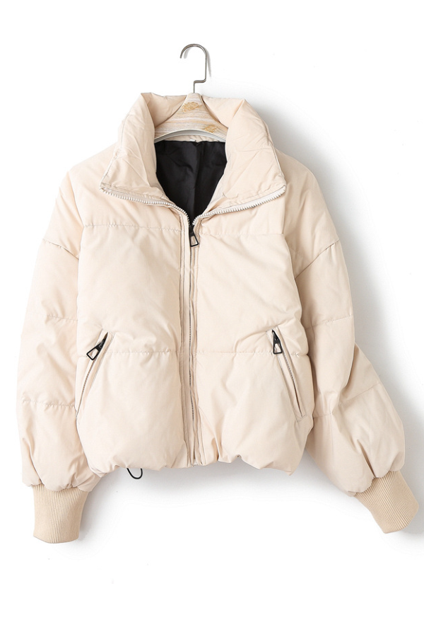 Luvik | monipuolinen kapea löysä lyhyt puuvillatakki