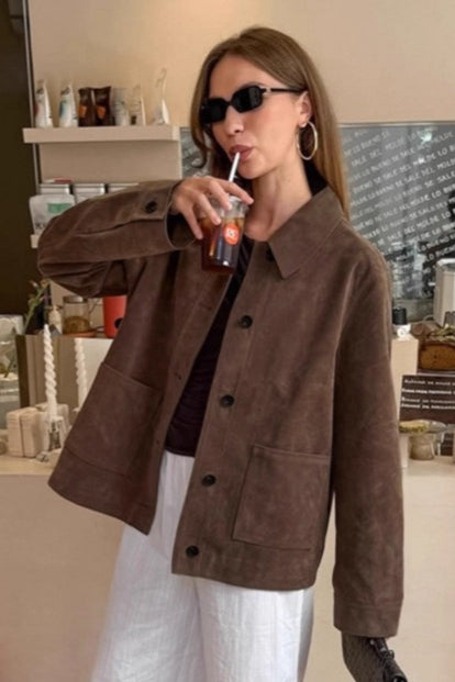 Luvik | Samettinen Kauluspaita