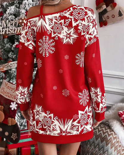 Luvik | Vinosa Olkapää Joulumekko