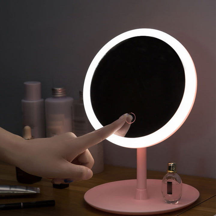 Crystal Clear View Smart Touch LED Makeup Mirror | Luvikno