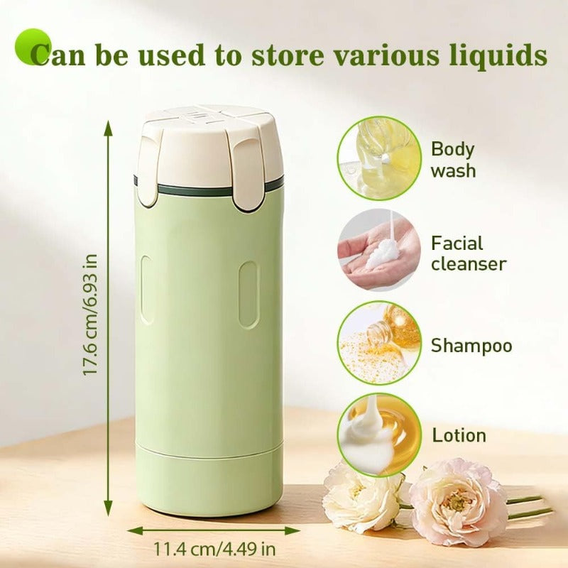 4-i-1 Reise Toalettartikler Dispenser Luvikno