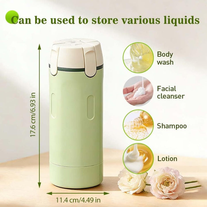 4-i-1 Reise Toalettartikler Dispenser Luvikno