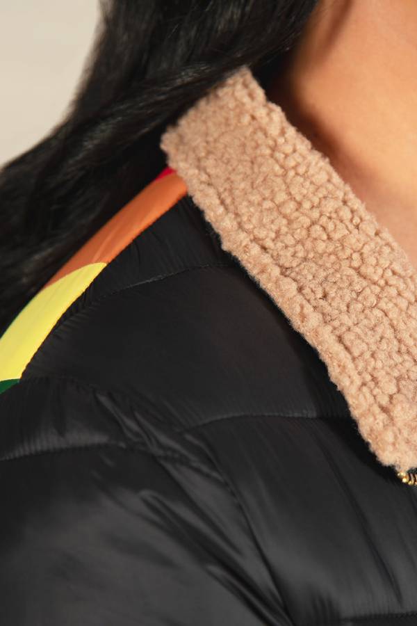 Luvik | Sateenkaaret Retro Raidat Eristetty Takki