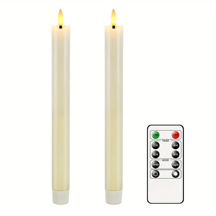 Eebuss Flameless Cone Candles – Realistisk LED Effekt Luvikno