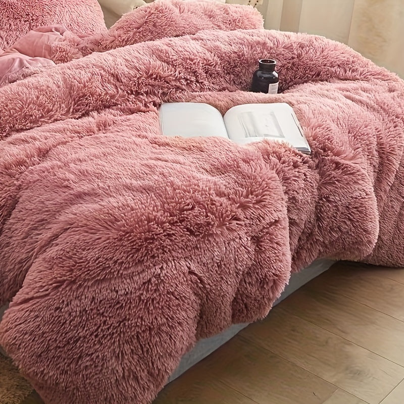 Luvikno | Ultra Soft Plush Duvet Cover Set with Zipper - Luksus & Komfort