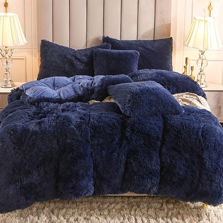 Luvikno | Ultra Soft Plush Duvet Cover Set with Zipper - Luksus & Komfort
