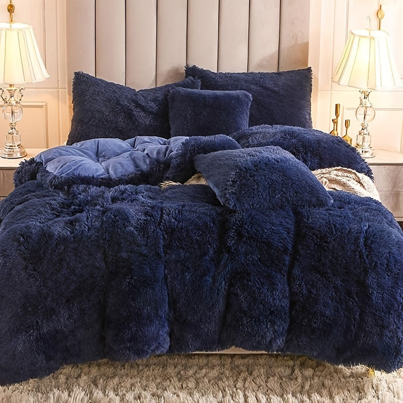 Luvikno | Ultra Soft Plush Duvet Cover Set with Zipper - Luksus & Komfort