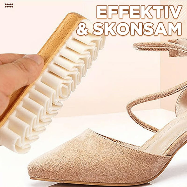 Velora Premium Brush — Få suedestøvlene dine til å skinne, helt kjemikaliefri! | Luvikno