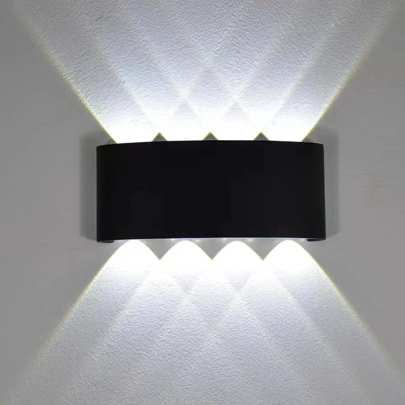 Luvikno | Vegglampe Moderne Hvit LED Vanntett Lampe