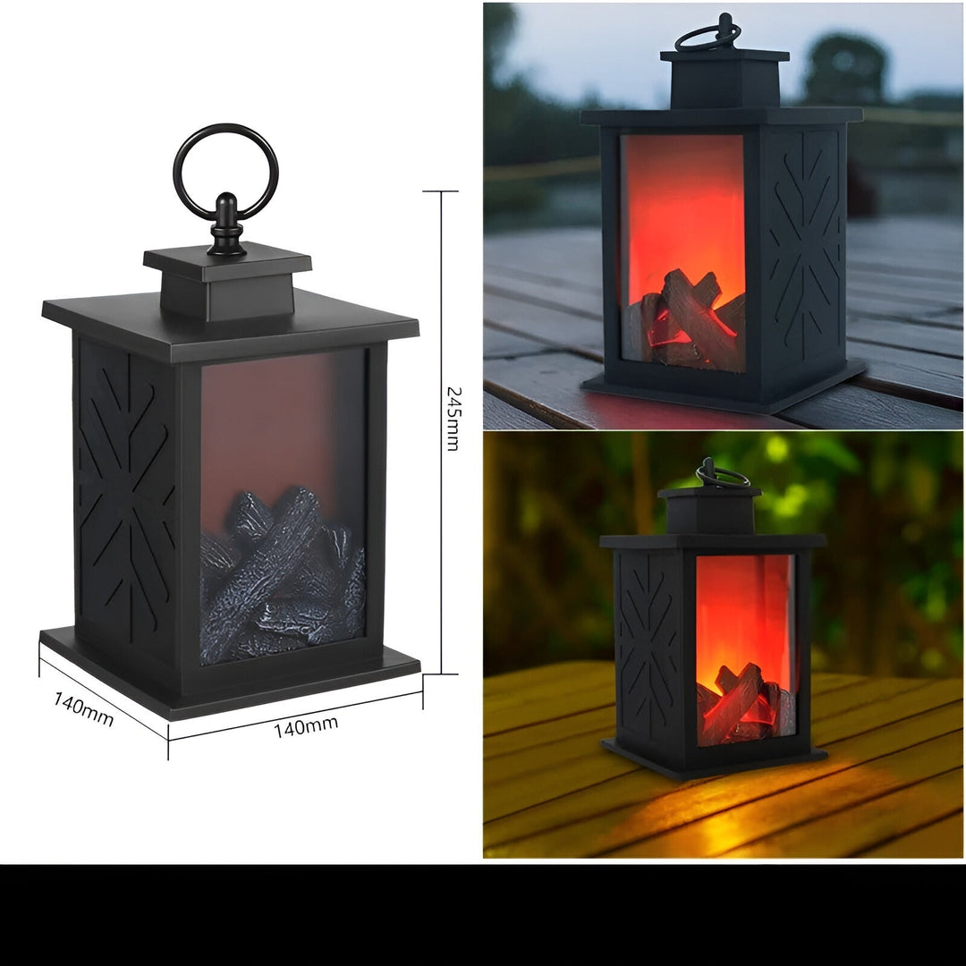 RadiantGlow Flamme Lampe - Bring Varme og Atmosfære til hjemmet ditt | Luvikno