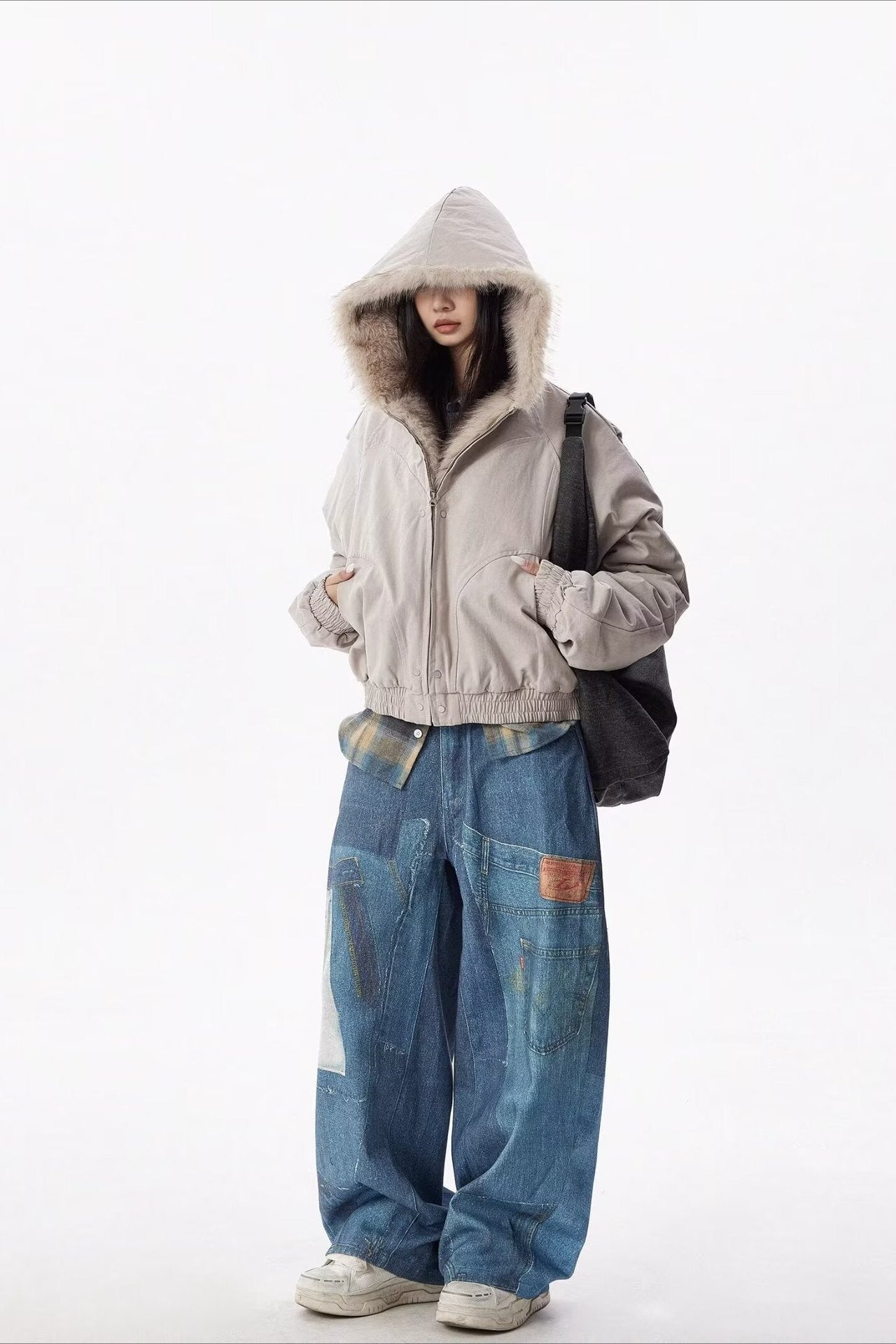 Luvik | Fit Eristehittu Puffer-takki